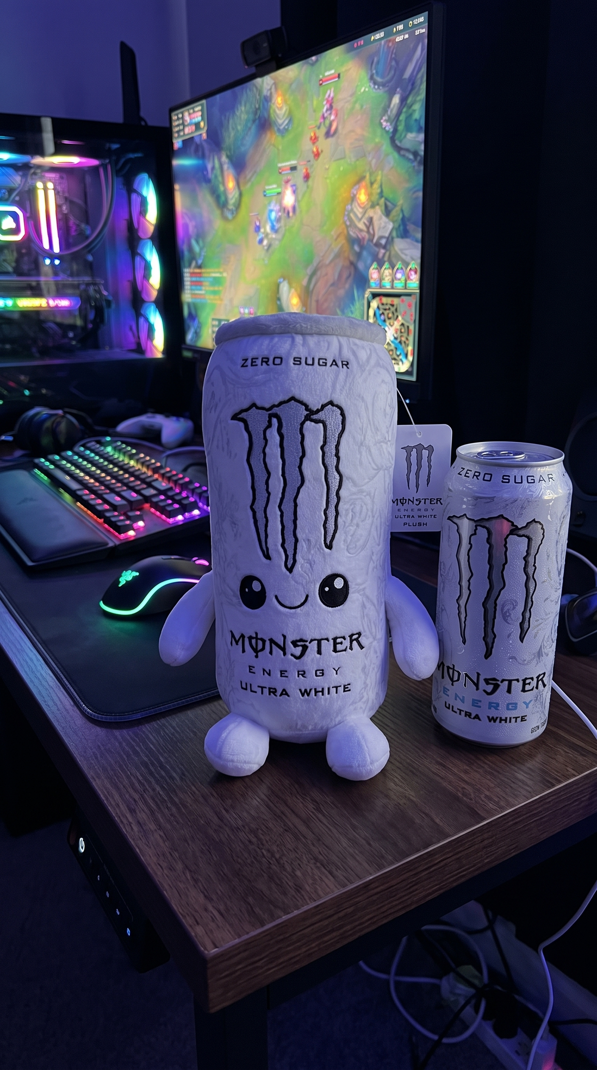 Monster Energy Plush - Gaming Desk Variant