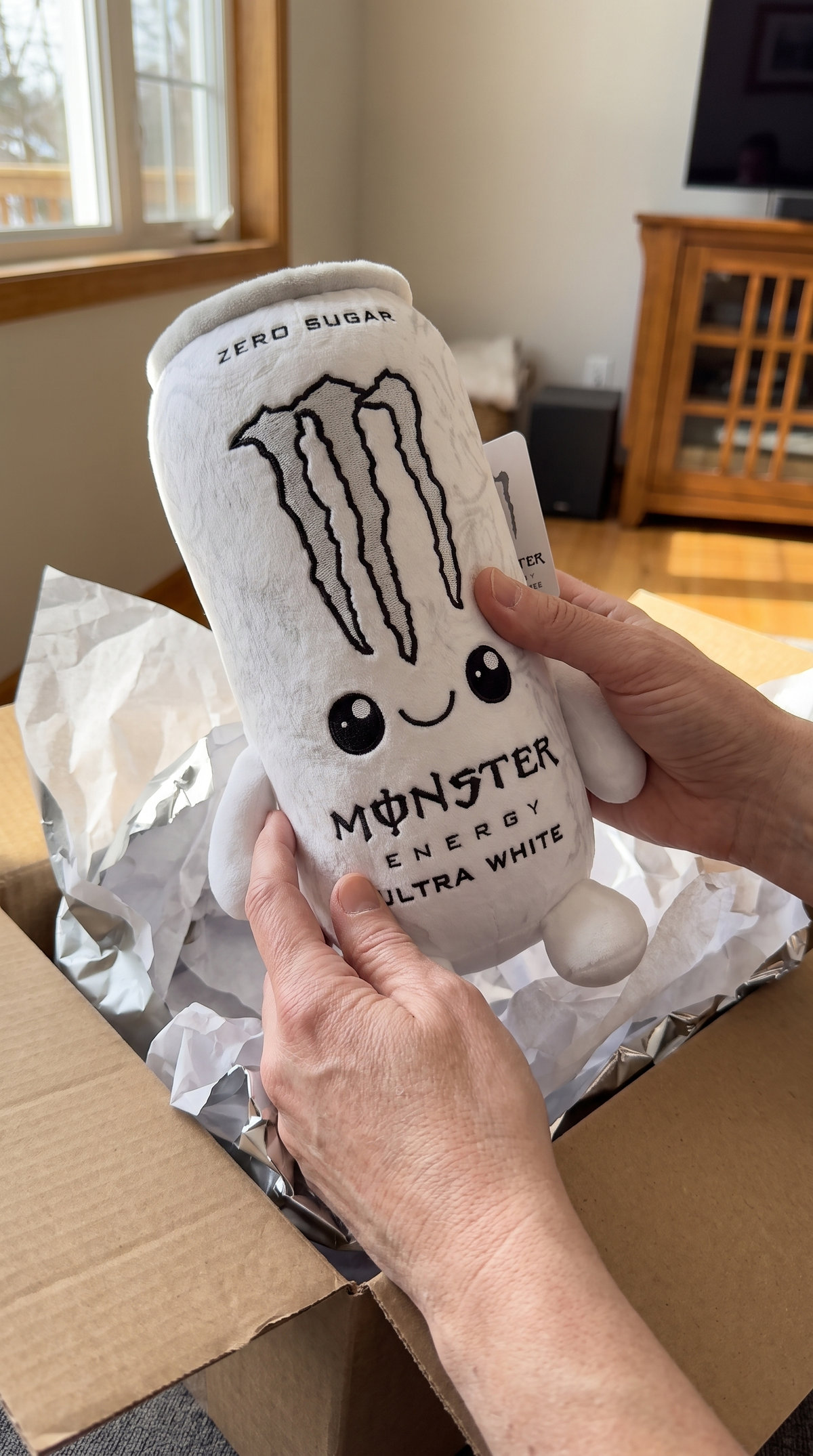 Monster Energy Plush - Gift Unboxing