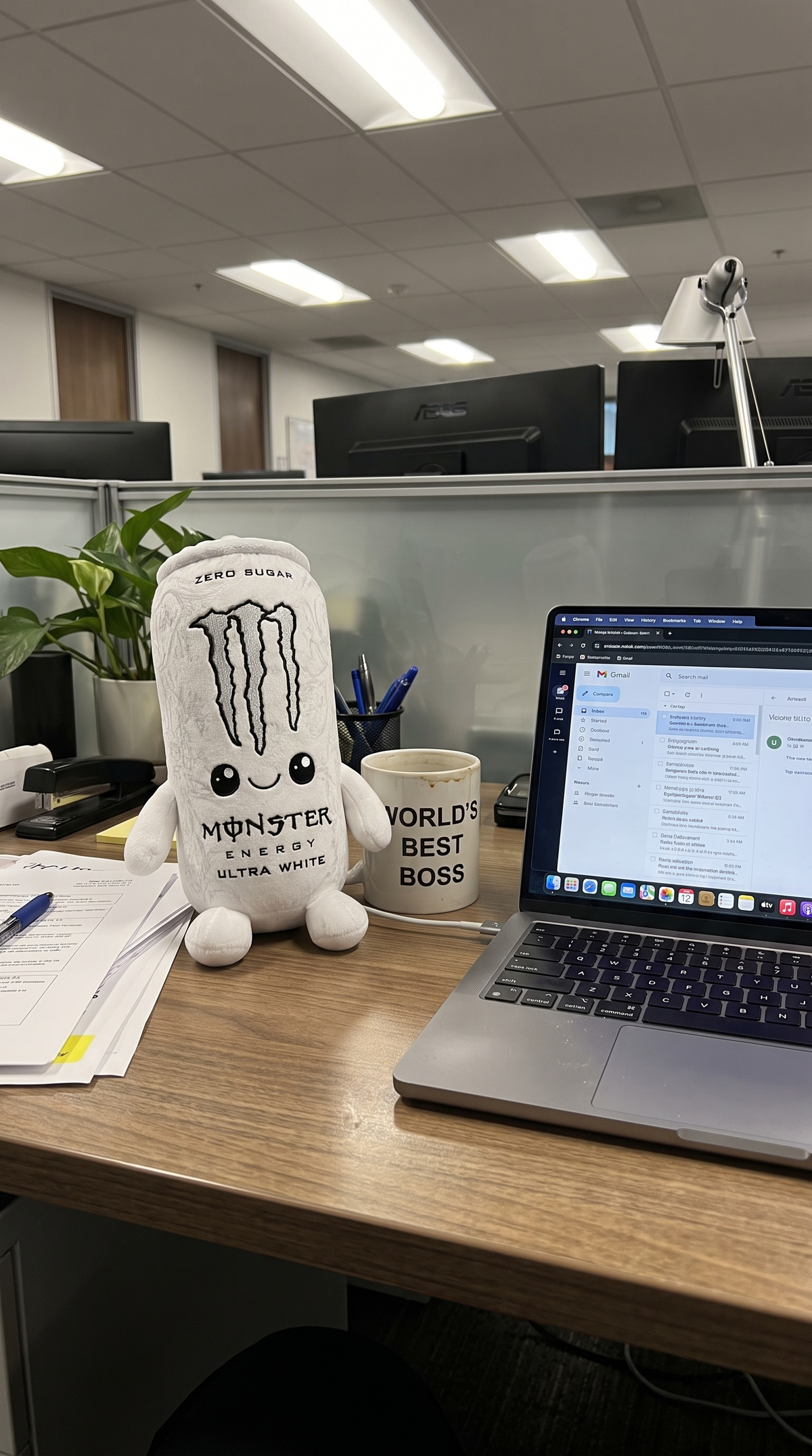 Monster Energy Plush - Office Desk