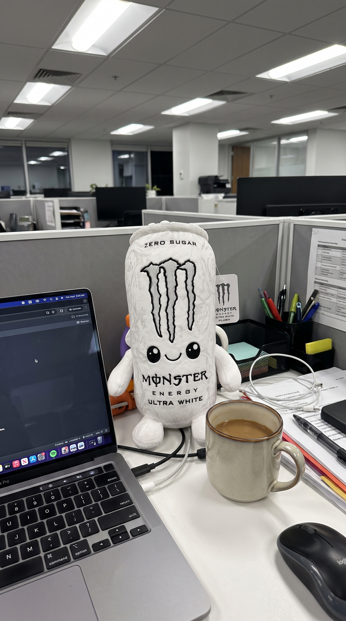 Monster Energy Plush - Office Desk Variant